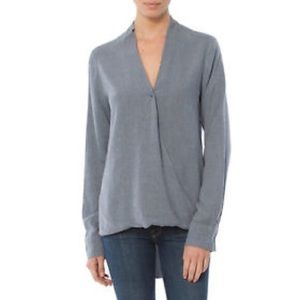 Cloth & Stone Grey Splice Top Size Small